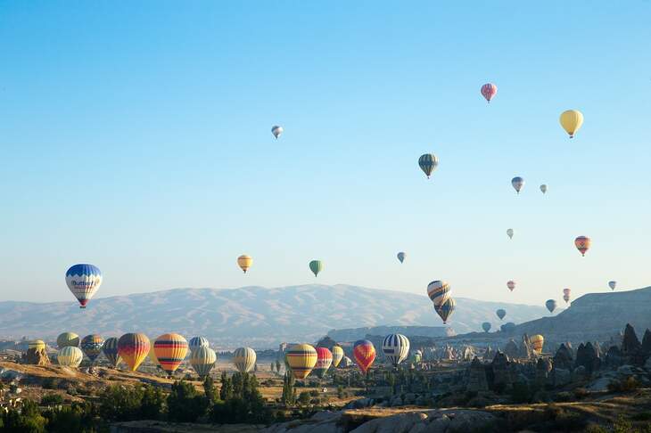 Cappadocia - balloon flight.
